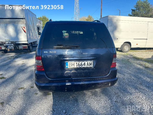 W163 Мерцедес МЛ 3.2 газ бензин 2001 Г автоматик само на части , снимка 4 - Части - 43402270