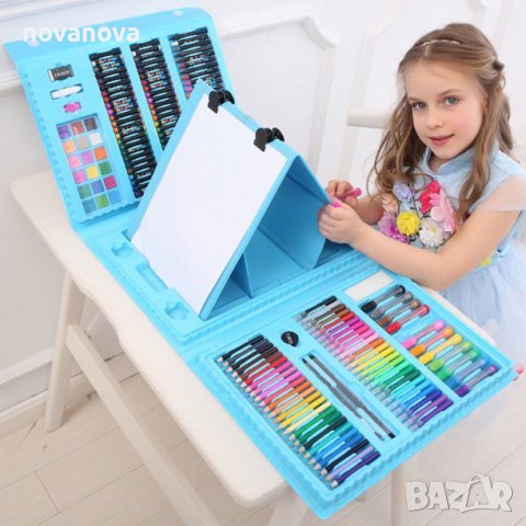 Детски комплект за рисуване - 208 части, снимка 3 - Рисуване и оцветяване - 43314555