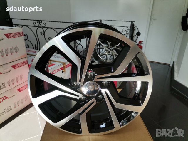 16" Джанти Голф Пасат VW 5X112 Golf Passat Tiguan Sharan Touran GTR R, снимка 6 - Гуми и джанти - 36923965