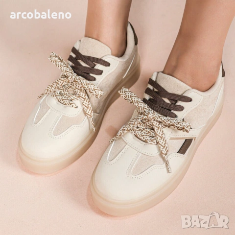 Дамски ниски маратонки с модерен дизайн и висок комфорт, 3цвята , снимка 2 - Маратонки - 53515902