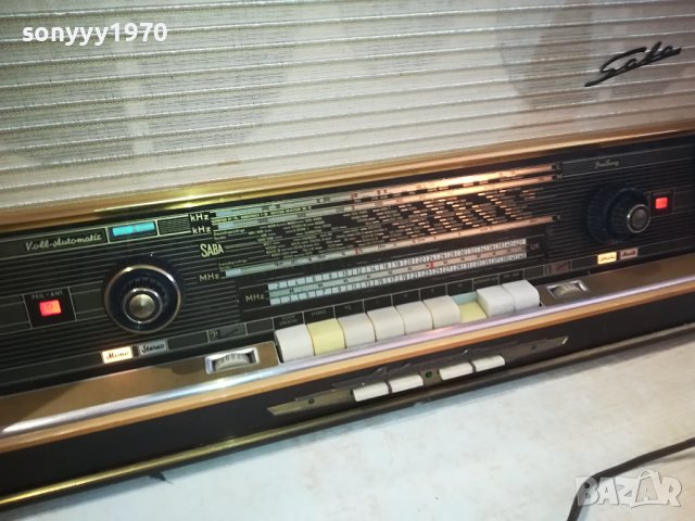 ANTIQUE STEREO TUBE RECEIVER AUTOMATIC 2601241446, снимка 14 - Ресийвъри, усилватели, смесителни пултове - 43986383