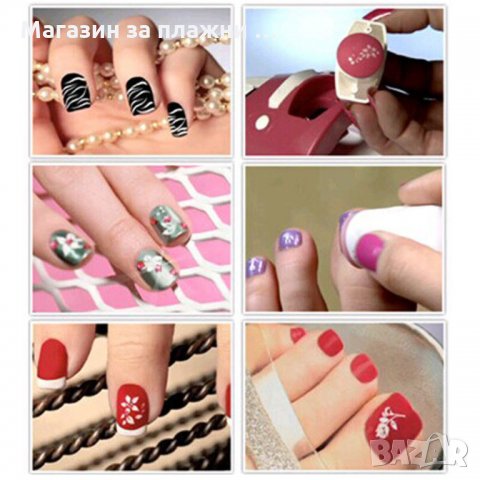 Комплект за маникюр декорация Hollywood Nails, снимка 6 - Други - 26788203