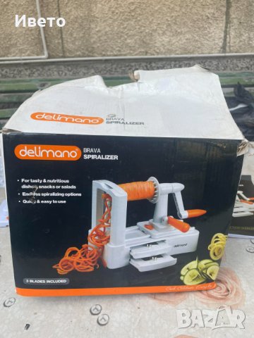 Ренде Delimano Brava spiralizer, снимка 3 - Други - 43343405