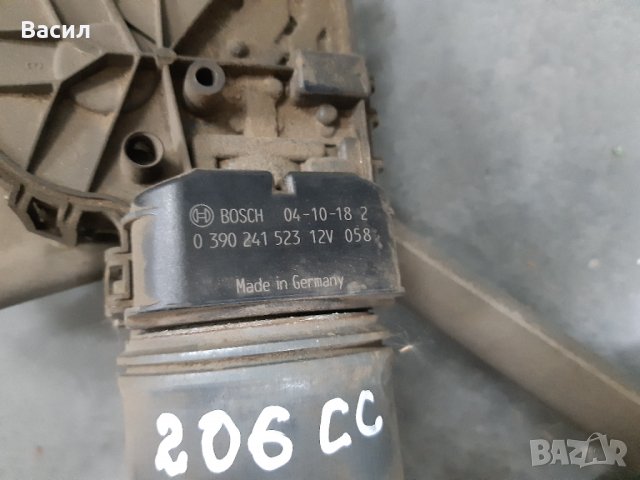 Моторче чистачки Peugeot 206 cc Cabriolet 1.6 16V Пежо 206 Кабрио 1.6 16В pejo, снимка 2 - Части - 33225914