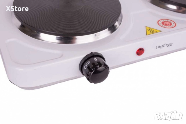 Електрически двоен котлон Cheffinger CF-EHD1000, снимка 5 - Котлони - 51993127