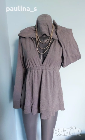 Три различни броя / Маркова туника тип жилетка и с качулка , снимка 2 - Туники - 53476261