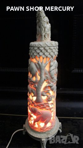 Продавам уникална лампа от Индия, снимка 4 - Антикварни и старинни предмети - 27756059