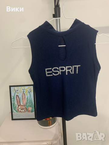 Esprit дамски топ размер XS-S, снимка 6 - Корсети, бюстиета, топове - 44867191