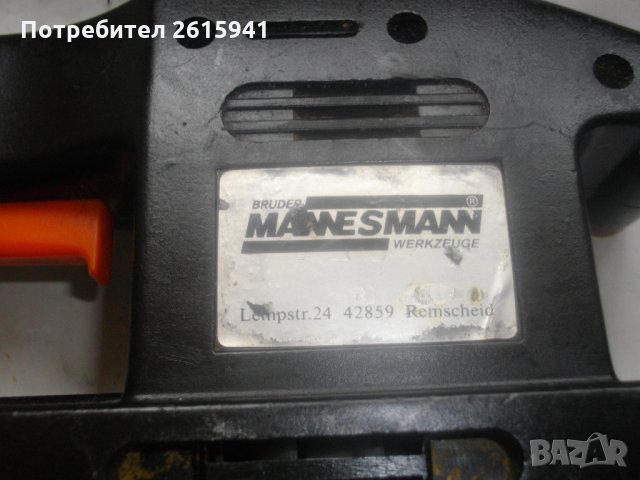 Немски-Manesmann BM-135-Правоъгълен Прав Виброшлайф 135 Вата--Отличен, снимка 6 - Други инструменти - 28322405
