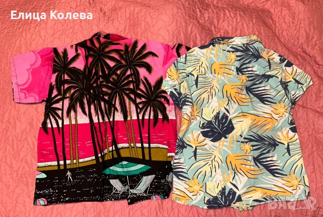 Две интересни ризи за момче 116 см, снимка 2 - Детски ризи - 49924651