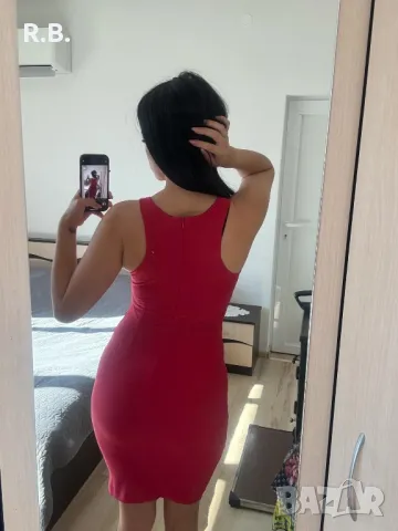 Alessa, червена рокля, размер М, снимка 6 - Рокли - 47739918