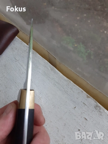 Нож Puma Solingen с оригинална кожена кания Пума Солинген, снимка 3 - Антикварни и старинни предмети - 51497939