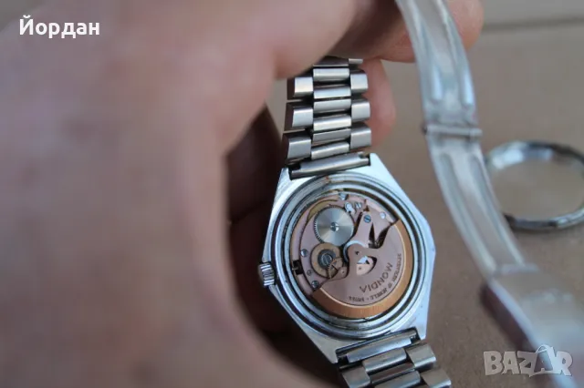 Мъжки Швейцарски автоматичен ръчен часовник ''Mondia(Zenith)'' , снимка 11 - Мъжки - 50024363