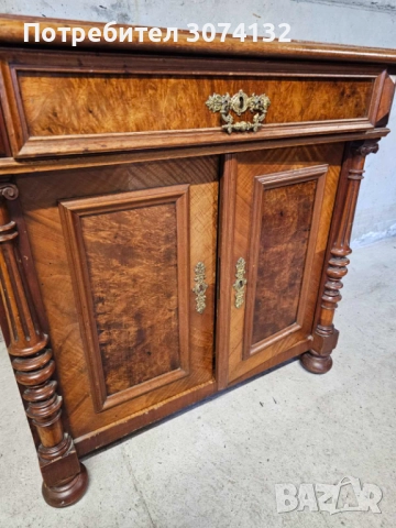 Шкаф в стил Бидермайер, снимка 2 - Шкафове - 52147225