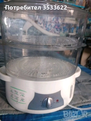 Пароварка на два етажа. 