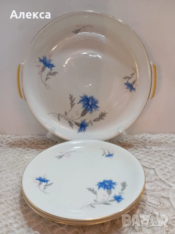 Немски порцелан , снимка 4 - Чинии - 52775070