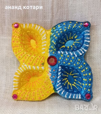 Свещник от глина - Дипак