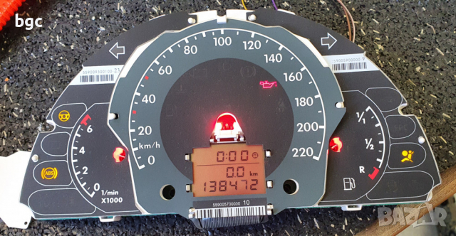 Ремонтен Комплект за Дисплей Екран Километраж LCD VW Lupo Fox РЕМОНТЕН КОМПЛЕКТ ПИКСЕЛИ