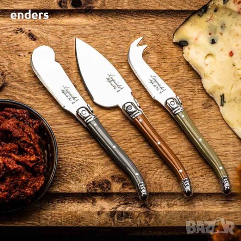 Комплект ножове за сирене Laguiole Style de Vie Premium Treasure, снимка 3 - Прибори за хранене, готвене и сервиране - 43778230