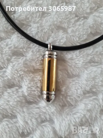 Ново колие с патрон, снимка 4 - Колиета, медальони, синджири - 48837831