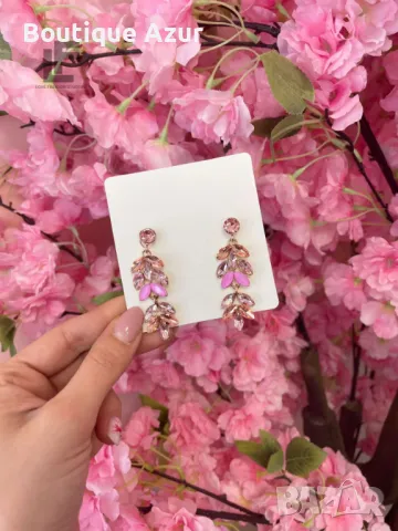 Обеци LFS Queen 9647  , снимка 2 - Обеци - 50328493