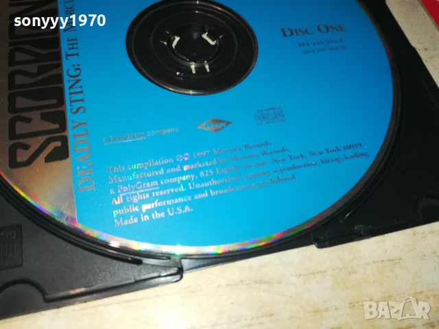 SCORPIONS CD 2107250931, снимка 10 - CD дискове - 51087963