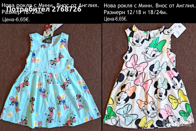 Нови ЛЕТНИ РОКЛИ, снимка 12 - Детски рокли и поли - 50123709