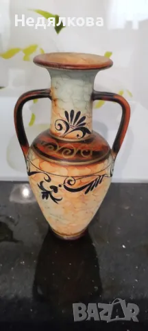Ретро керамична ваза., снимка 4 - Декорация за дома - 49868440