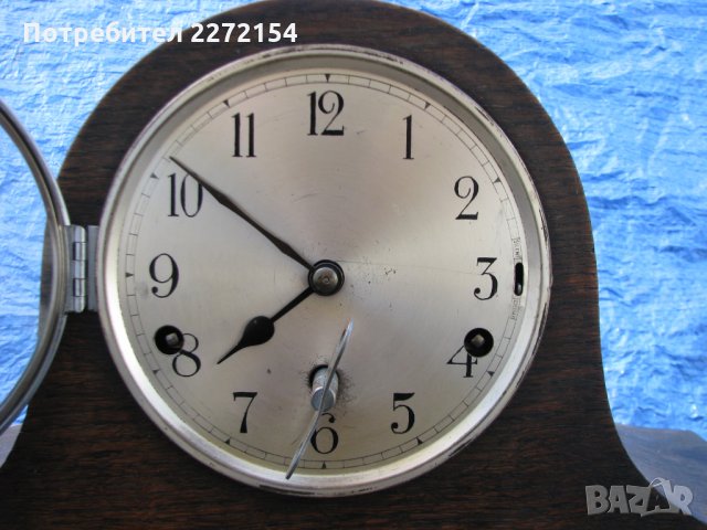 Британски каминен часовник , снимка 2 - Антикварни и старинни предмети - 28466238