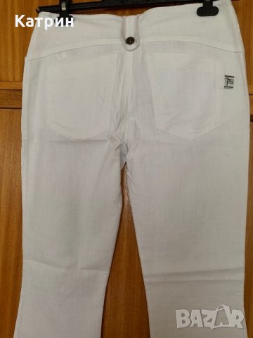 Бял панталон лек чарлзтон, снимка 2 - Панталони - 28247018