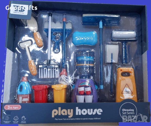 Детски комплект за почистване с много аксесоари