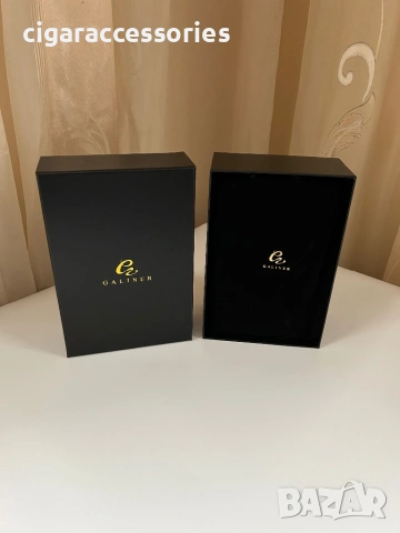 Преносим кожен хумидор за 4 пури от естествена кожа – черен / кафяв, снимка 9 - Табакери - 53228475
