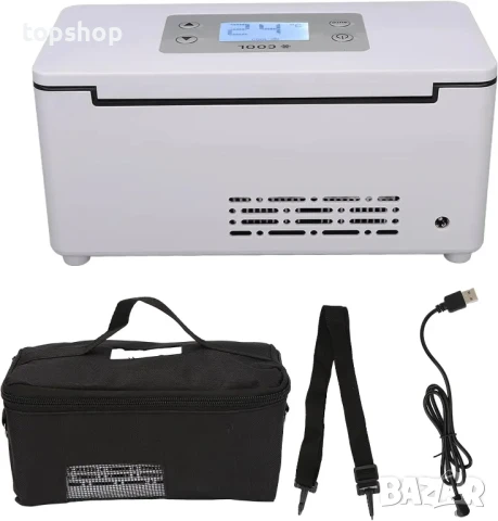 НОВА Кутия за охлаждане на лекарста, инсулин, преносима, USB LED дисплей, хладилник за кола и дома