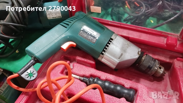 бормашина BLACK & DECKER , снимка 3 - Бормашини - 52437964