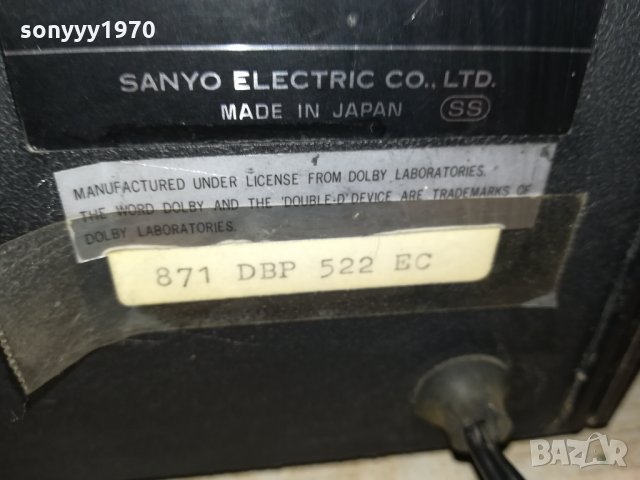 SANYO DECK-MADE IN JAPAN 1801221822, снимка 13 - Декове - 35480814
