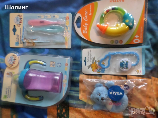 НОВО голям лот за новородено и комплект за хранене, снимка 7 - Други - 31307477