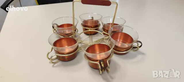 Сервиз за кафе, снимка 2 - Антикварни и старинни предмети - 49180096