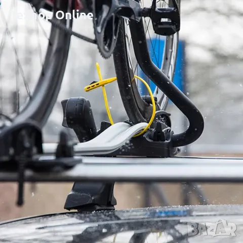 Заключалка за велосипед или друго жълта HipLock Z lok Combo