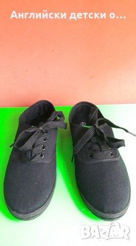 Английски детски платненки, снимка 6 - Детски гуменки - 28478443