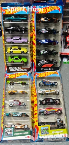 Hot Wheels set 5 