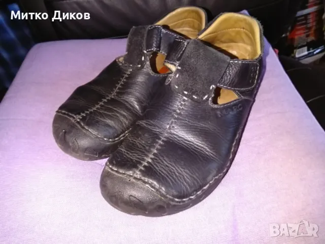 Mark маркови гръцки обувки естествена кожа с лепки №42