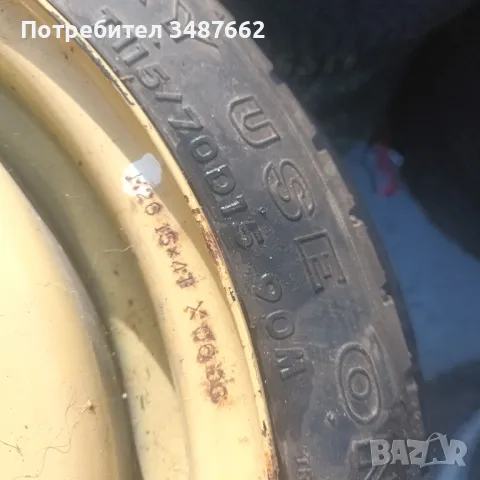 продавам оригинална патерица за  MASDA 3  115/70/15 5×114.3  ц.67.1 , снимка 2 - Гуми и джанти - 48568806