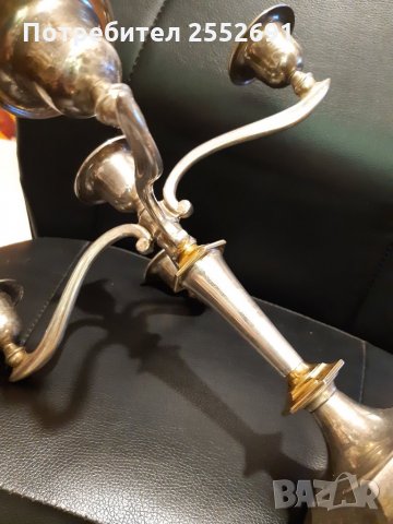 Свещник , снимка 3 - Антикварни и старинни предмети - 29070398
