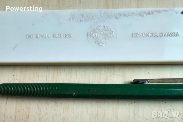 Стар немски пиромолив faber castell и нови чехословашки графити, снимка 4 - Антикварни и старинни предмети - 49965030