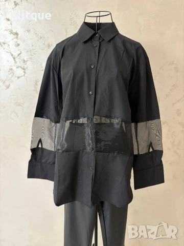 риза с тюл по модел на зара