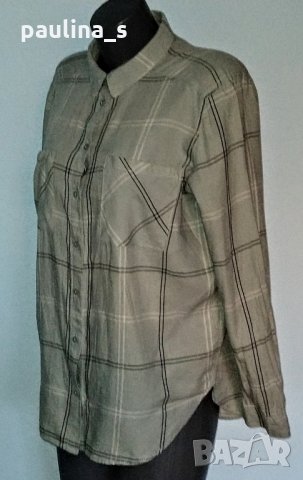 Памучна риза DEVIDED by "Н&М" / голям размер