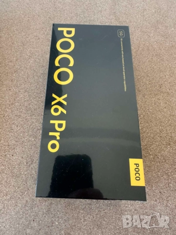 Промо: Телефон Xiaomi POCO X6 Pro 6.7" AMOLED/5G/12 GB RAM/512 GB ROM/Black, снимка 2 - Таблети - 52418836
