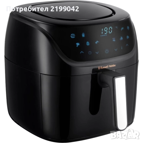 Фритюрник с горещ въздух Russell Hobbs SatisFry 27170-56, цифров екран, 7 в 1, пържене на въздух, пр, снимка 3 - Фритюрници - 52097026