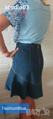 Деним пола ESPRIT , снимка 4 - Поли - 37181713