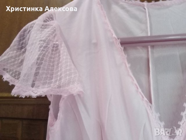Лятна нощница в розово, снимка 3 - Нощници - 32871289